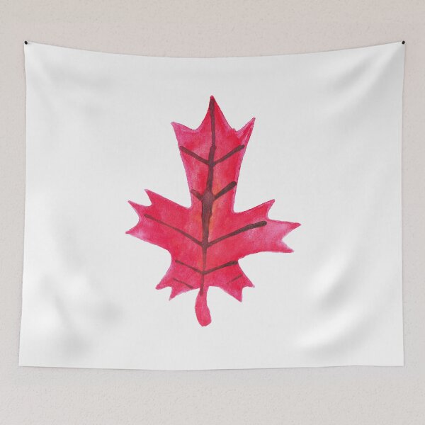 Item preview, Red Oak Leaf Watercolor designed and sold by SaradaBoru.