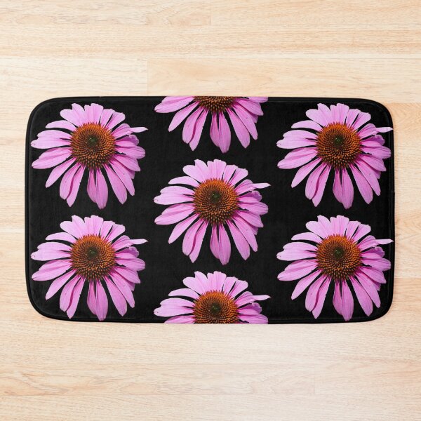 Item preview, Pink Echinacea Cone Flower - black background designed and sold by Louise-Mae.