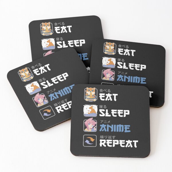 Item preview, Eat Sleep Anime Repeat designed and sold by ChrisFeil.
