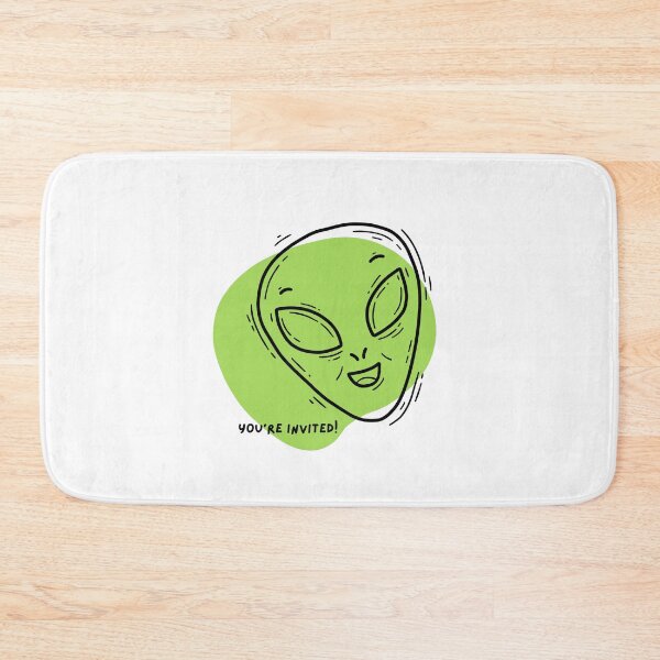 Item preview, Alien's Face - You're Invited designed and sold by Praphad.