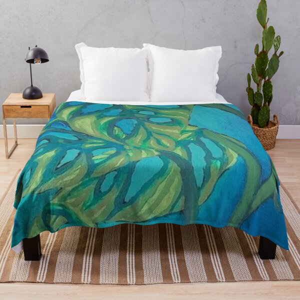 Item preview, Monstera Adansonii Plant Painting designed and sold by BethanyLoraine.