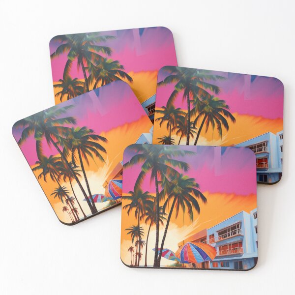 Item preview, Sunset at the Beach Apartment: Ocean View at Dusk designed and sold by Moisky Art.