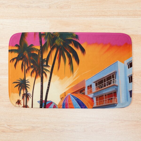 Item preview, Sunset at the Beach Apartment: Ocean View at Dusk designed and sold by Moisky Art.