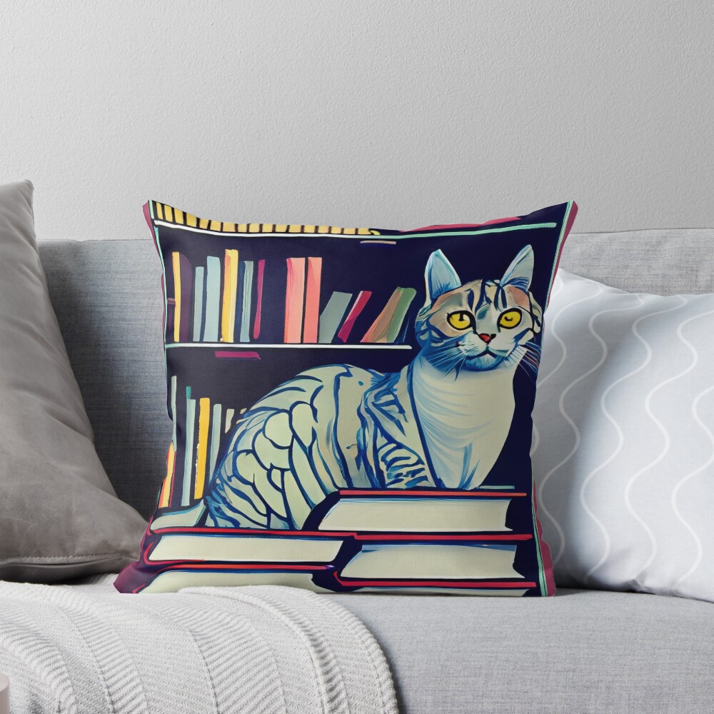 Item preview, Throw Pillow designed and sold by Ridaelb.