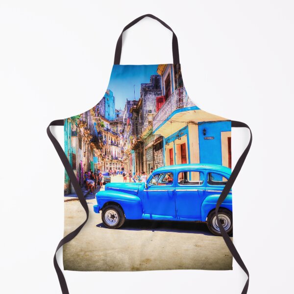 Item preview, Blue Car, In Havana, Consulado, Cuba designed and sold by Paul Thompson Photography.
