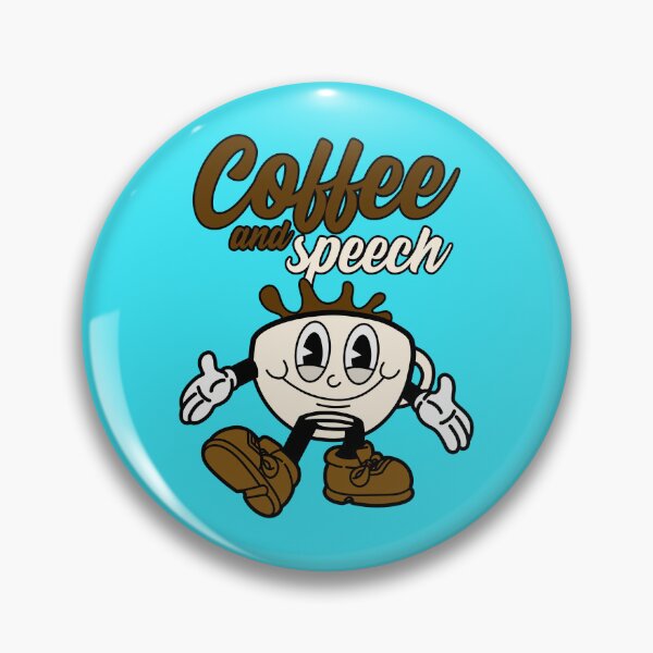Item preview, Coffee friend with friends : Coffee and Speech designed and sold by ImaginarStore.