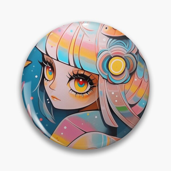 Item preview, "Girl & Fish Fantasy" designed and sold by HUNZINATOR.