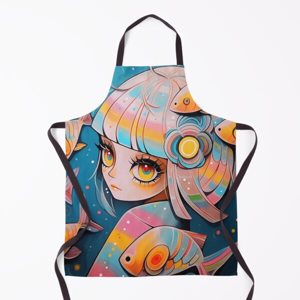 Item preview, "Girl & Fish Fantasy" designed and sold by HUNZINATOR.