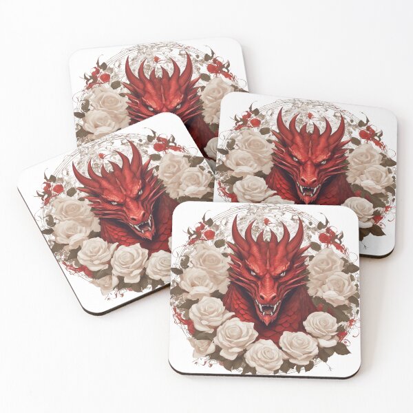 Item preview, Red Dragon İn The White Rose designed and sold by FrozenPolarBear.