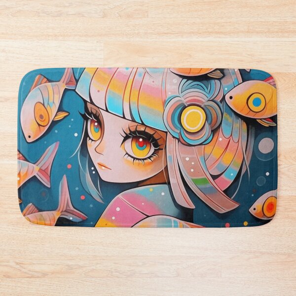 Item preview, "Girl & Fish Fantasy" designed and sold by HUNZINATOR.