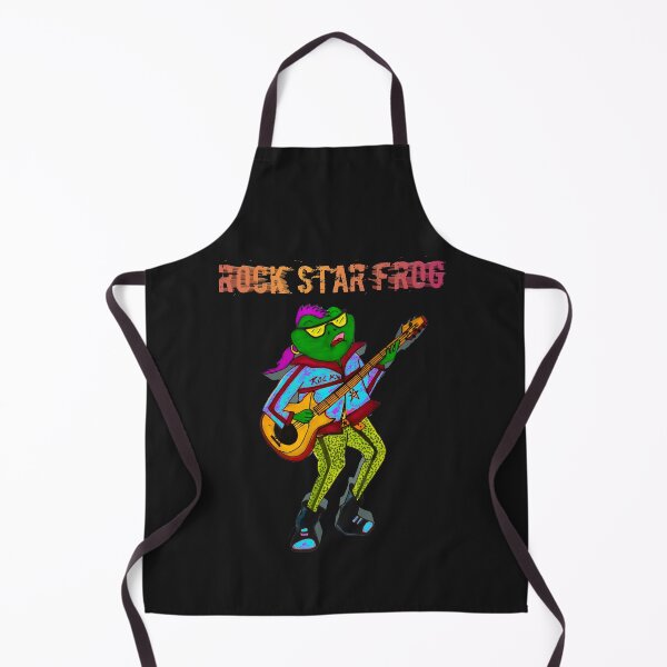 Item preview, rock star frog designed and sold by Designs1279.
