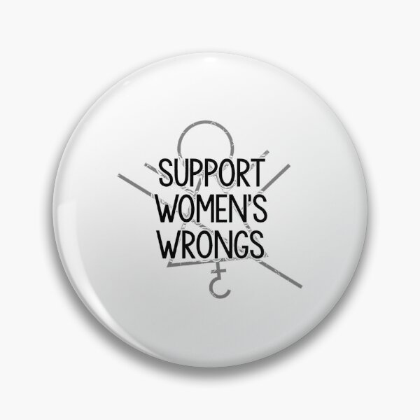 Item preview, Support Women_s Wrongs [yellowjackets, clean black] Active(1) designed and sold by abigailbonitar.