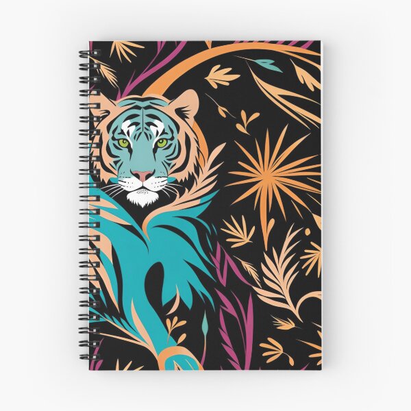 Item preview, Blue Tiger Pattern designed and sold by UllaSformat.