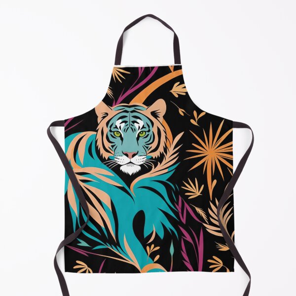 Item preview, Blue Tiger Pattern designed and sold by UllaSformat.