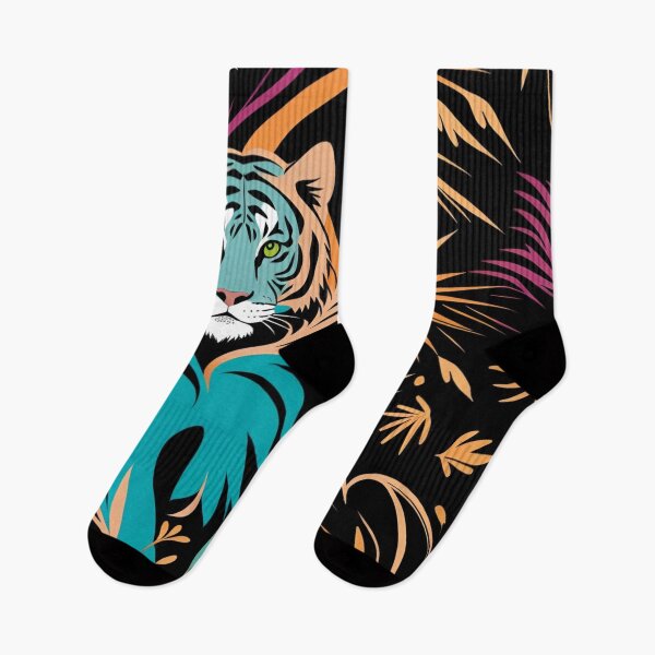 Item preview, Blue Tiger Pattern designed and sold by UllaSformat.
