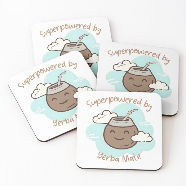Item preview, Superpowered by Yerba Mate v2 designed and sold by JapKo.
