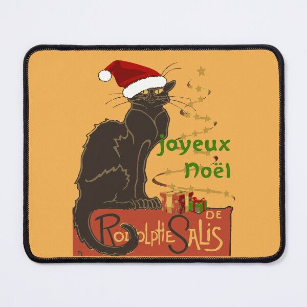 Item preview, Joyeux Noel Le Chat Noir Christmas Spoof v2 designed and sold by taiche.