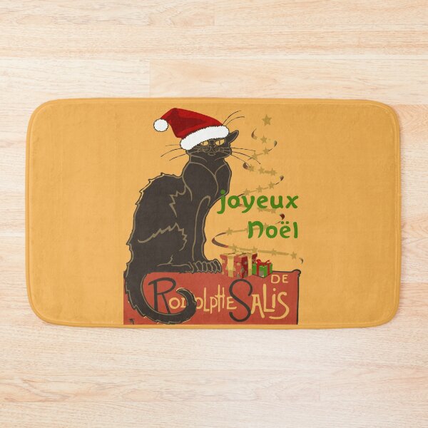 Item preview, Joyeux Noel Le Chat Noir Christmas Spoof v2 designed and sold by taiche.
