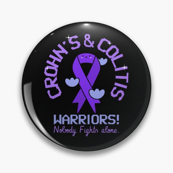 Item preview, Crohn's & Colitis Warriors! Nobody Fights alone T-Shirt  designed and sold by Rodayna Elnaggar.