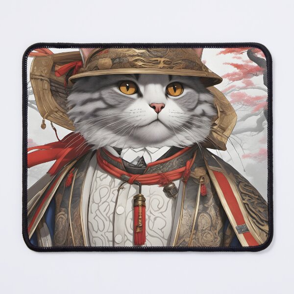 Item preview, monk cat designed and sold by Jambonfromage.