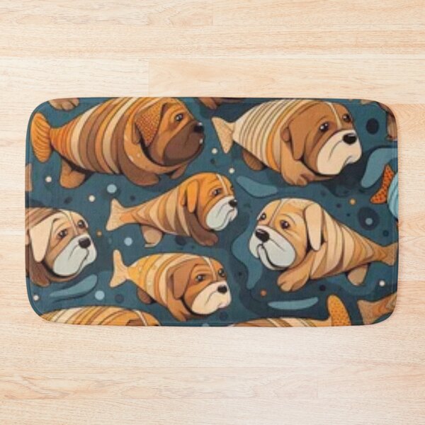 Item preview, "SHAR PEI FISH FANTASY" BY HUNZINATOR designed and sold by HUNZINATOR.