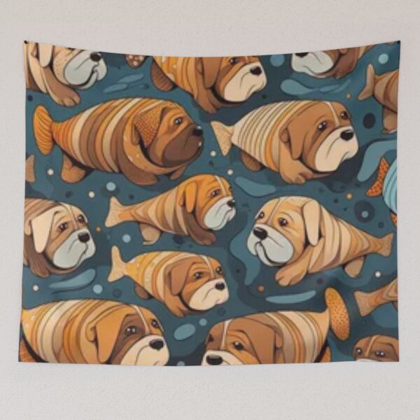 Item preview, "SHAR PEI FISH FANTASY" BY HUNZINATOR designed and sold by HUNZINATOR.