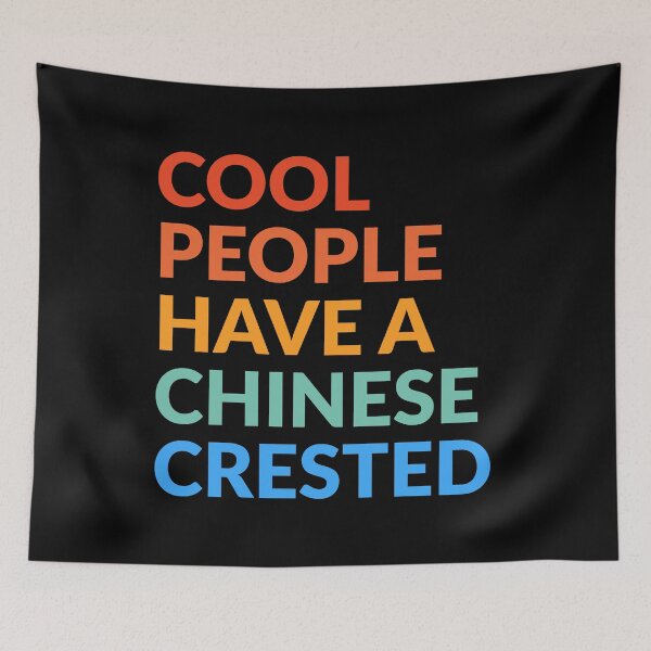 Item preview, Cool People Have A Chinese Crested Pride Gift  designed and sold by Guarddogdrive.