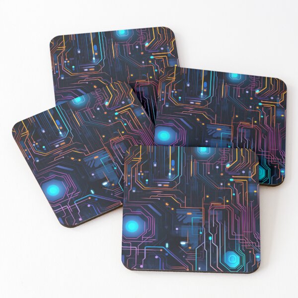 Item preview, Cyber Maze Techno background designed and sold by PaperieJennifer.