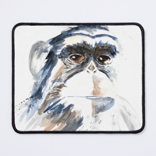 Item preview, Chimpanzee monkey with attitude designed and sold by Marjansart.