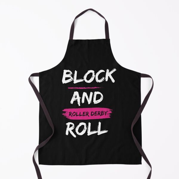 Artikelvorschau, Roller Derby Block and Roll Derby Girl Sprüche entworfen und verkauft von Soundpups.