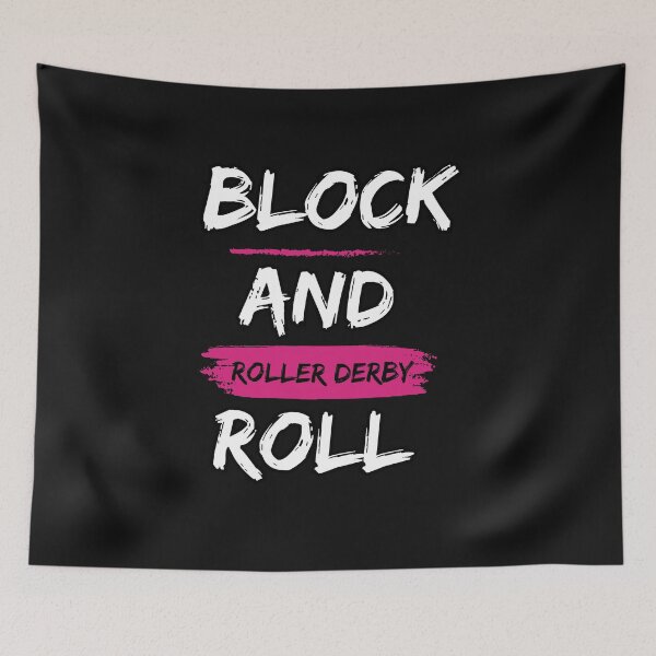 Item preview, Roller Derby Block and Roll Derby Girl Sayings designed and sold by Soundpups.