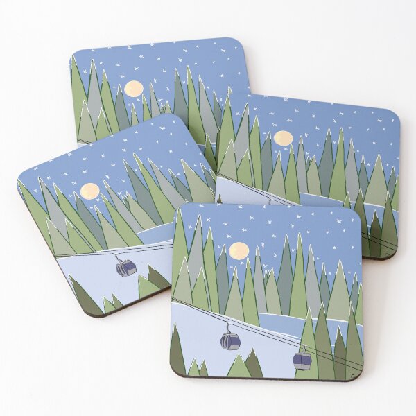 Item preview, Evening Moonglow Slopeside designed and sold by Colleen Macomber.