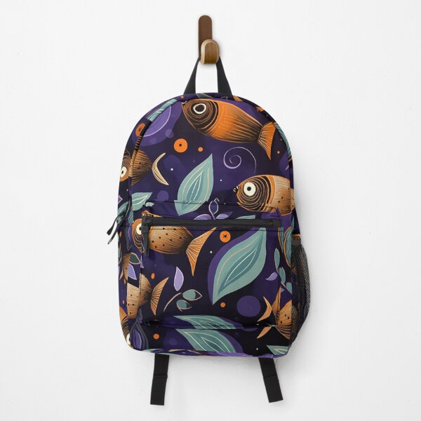 Item preview, "AUBERGINE FANTASY FISH" BY HUNZINATOR designed and sold by HUNZINATOR.