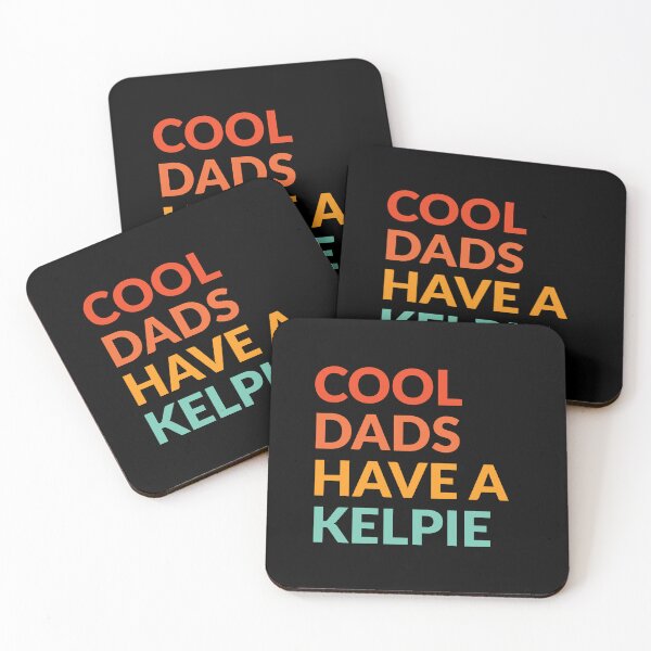 Item preview, Cool Dads Have Kelpie Dog Pride Gift  designed and sold by Guarddogdrive.