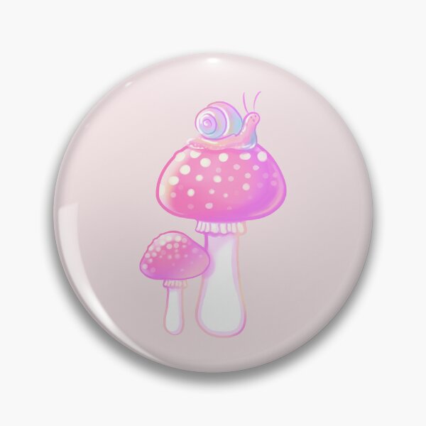 Item preview, cottagecore mushroom with snail designed and sold by prismatic paper co.