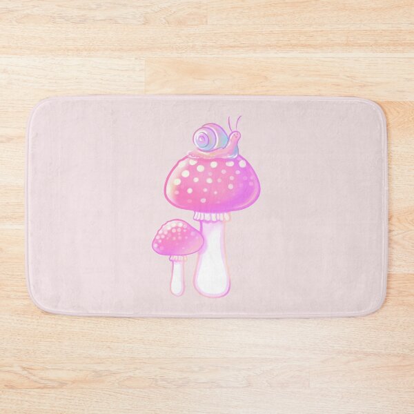 Item preview, cottagecore mushroom with snail designed and sold by prismatic paper co.