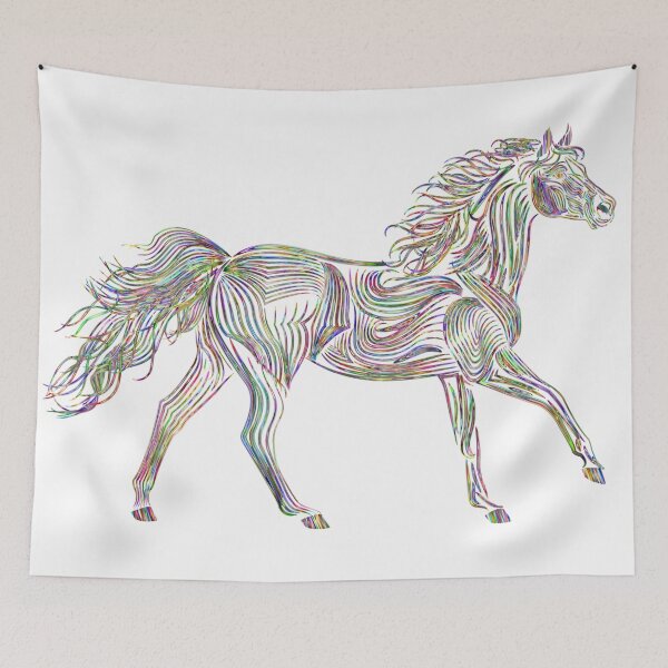 Item preview, Coloured Striped Horse designed and sold by NatWWE.