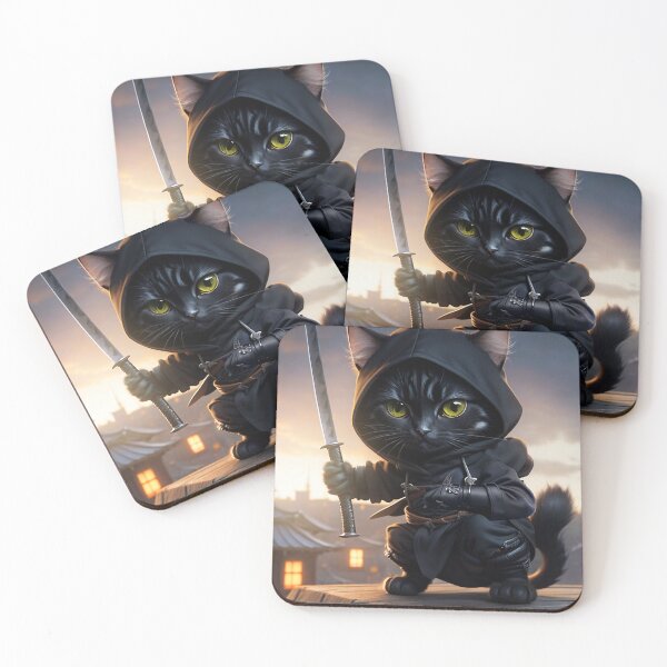Item preview, Cat in ninja costume vol2 designed and sold by Mahkor.