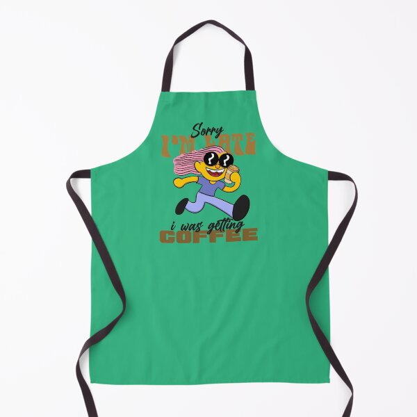 Item preview, quotes about coffee and life : Sorry I'm Late I Was Getting Coffee designed and sold by ImaginarStore.