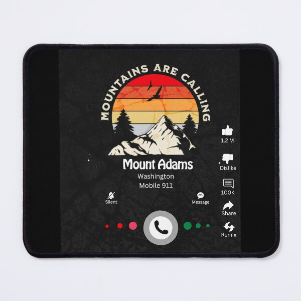 Item preview, Mountains Are Calling Mount Adams designed and sold by netfires.