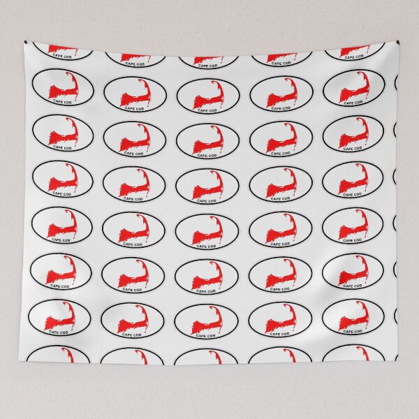 Item preview, Cape Cod Oval Bumper Sticker 8 designed and sold by litmusician.