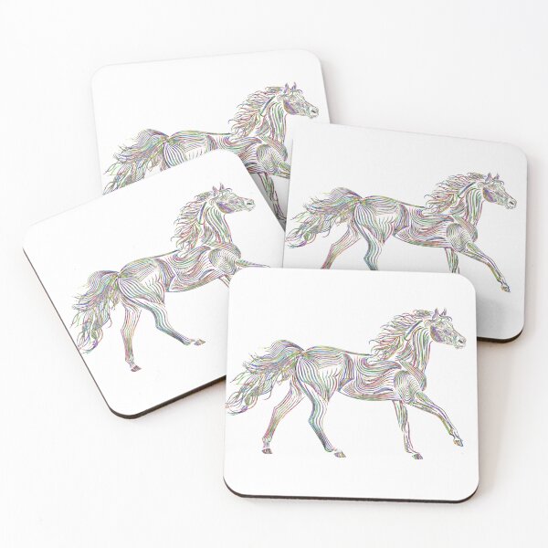 Item preview, Coloured Striped Horse designed and sold by NatWWE.