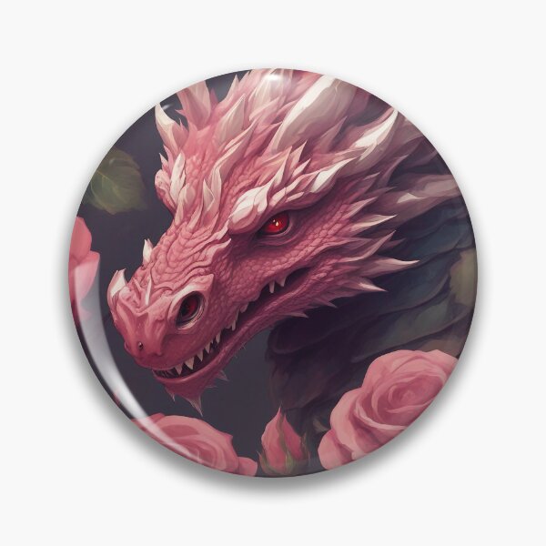Item preview, Pink Dragon İn The Pink Roses designed and sold by FrozenPolarBear.