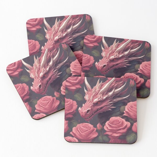 Item preview, Pink Dragon İn The Pink Roses designed and sold by FrozenPolarBear.