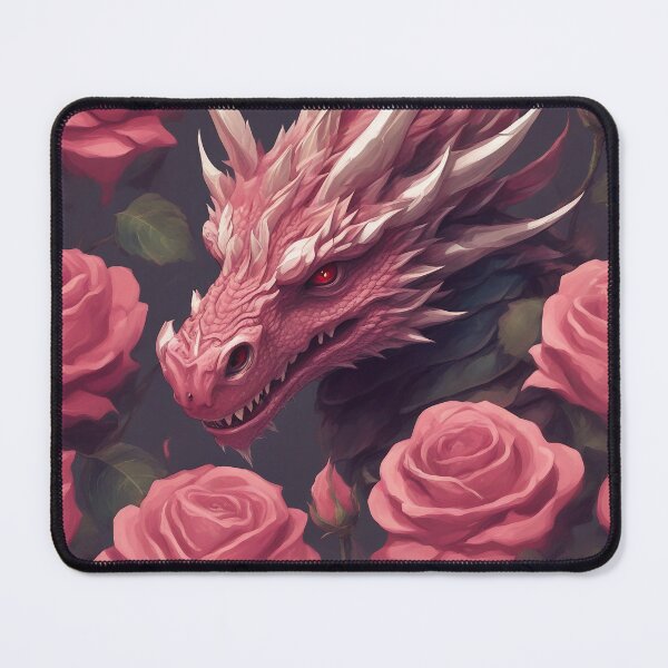 Item preview, Pink Dragon İn The Pink Roses designed and sold by FrozenPolarBear.
