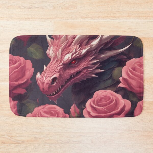 Item preview, Pink Dragon İn The Pink Roses designed and sold by FrozenPolarBear.