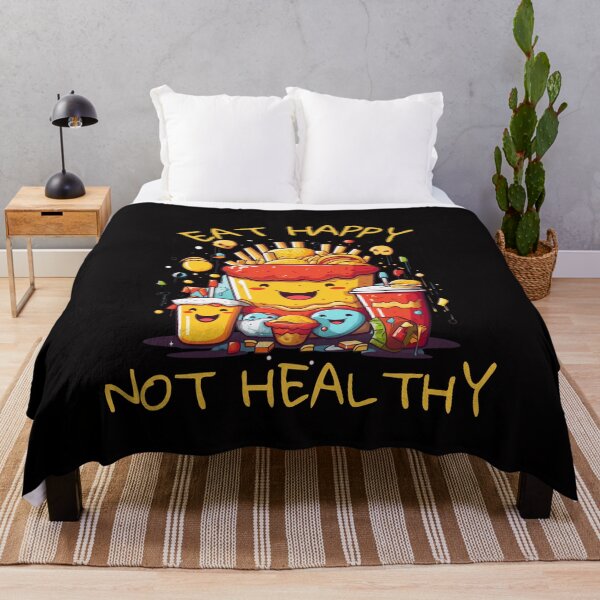 Item preview, Eat Happy not Healthy designed and sold by Chmielayka.