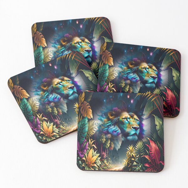 Item preview, Tropical Lion King designed and sold by Delights.
