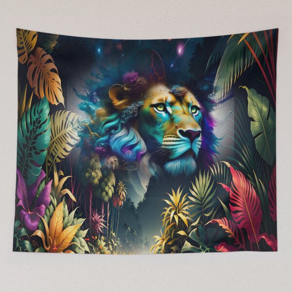 Item preview, Tropical Lion King designed and sold by Delights.