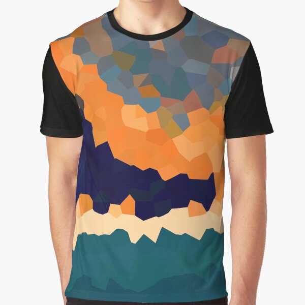 Item preview, Beach Abstract Maximalist Style - Ocean Sand Mountain Pretty Sky 2 of 8 designed and sold by Beachy.